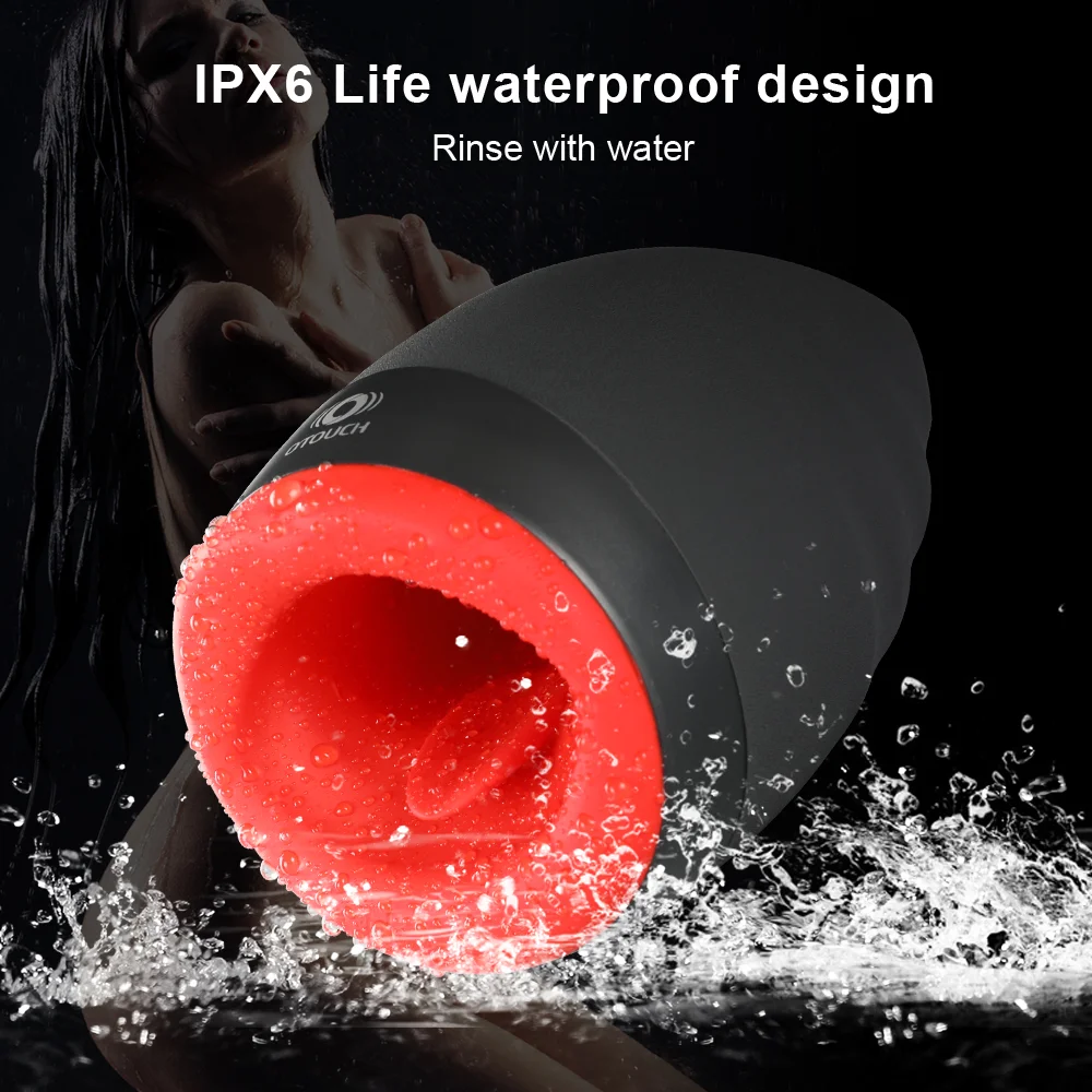 Free sample 3 in 1 Silicone Soft  throat goat mouth lick it suck masturbator cup for men adult male sex toys products store