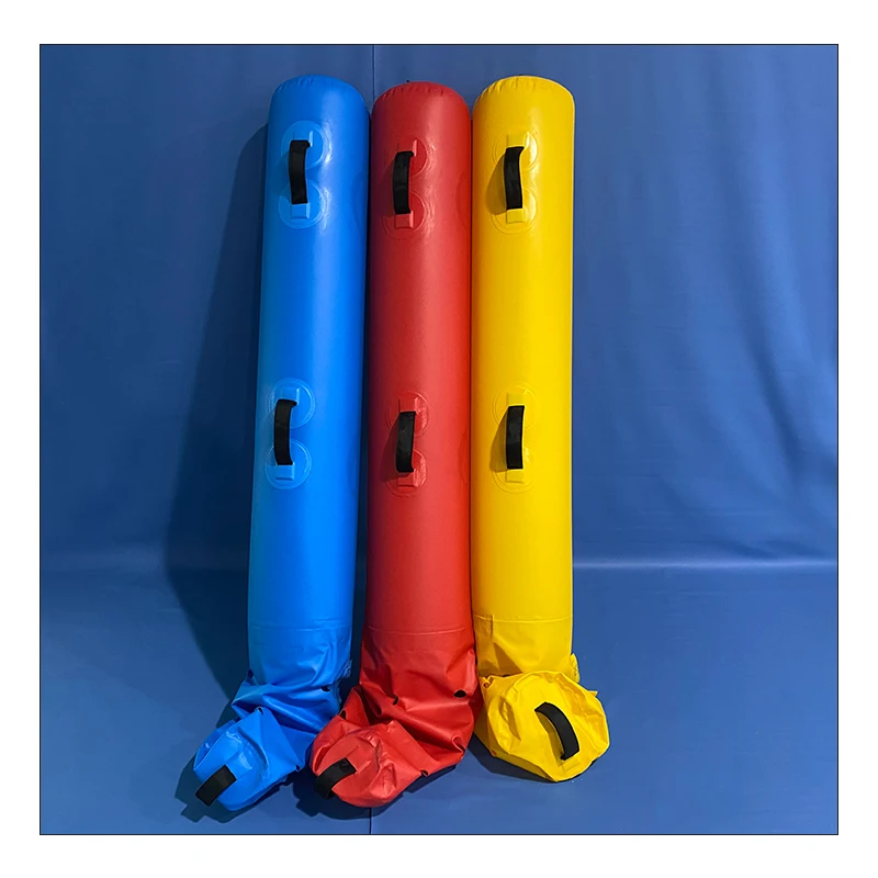 In Stock Water Training Cube Buoy Swimming Long Tube Inflatable Cylinder Spearfishing Float Signal Buoy Diving Floating Buoy