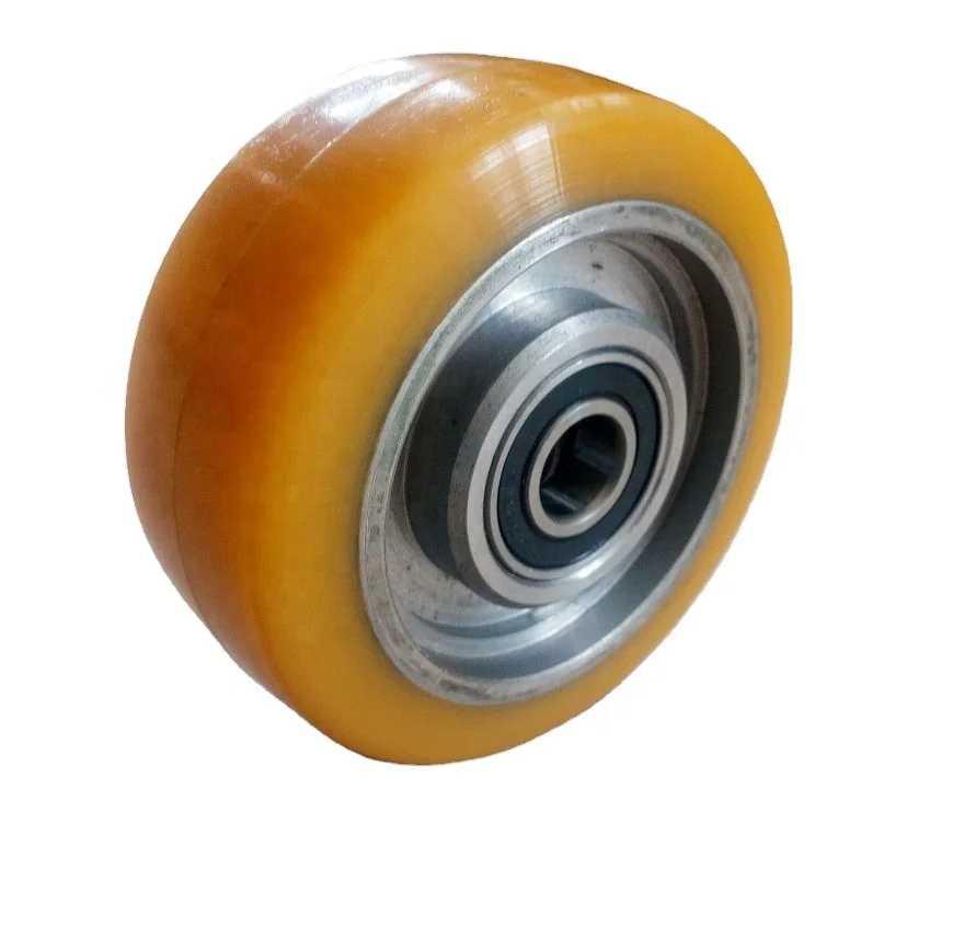 Durable 125x50/60-20 mm Poly urethane Support Stability wheel For Linde Pallet Truck /Forklift Part No. 0039903563