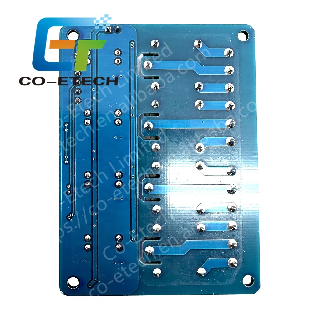 4 Channel DC 5V 12V 24V Relay Module With Optocoupler Low Level Expansion Board