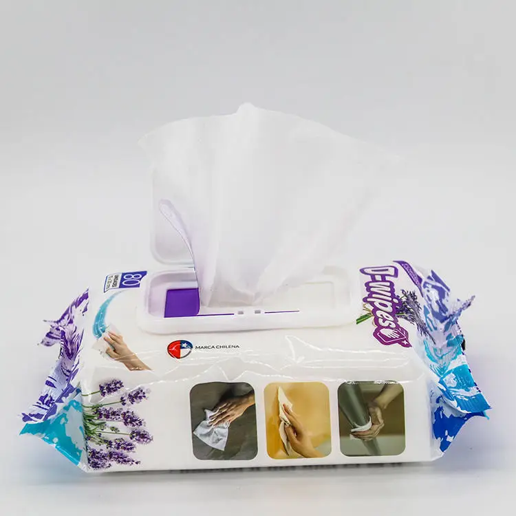 China supplier private label 50pcs custom disinfecting antibacterial wet wipes for adults