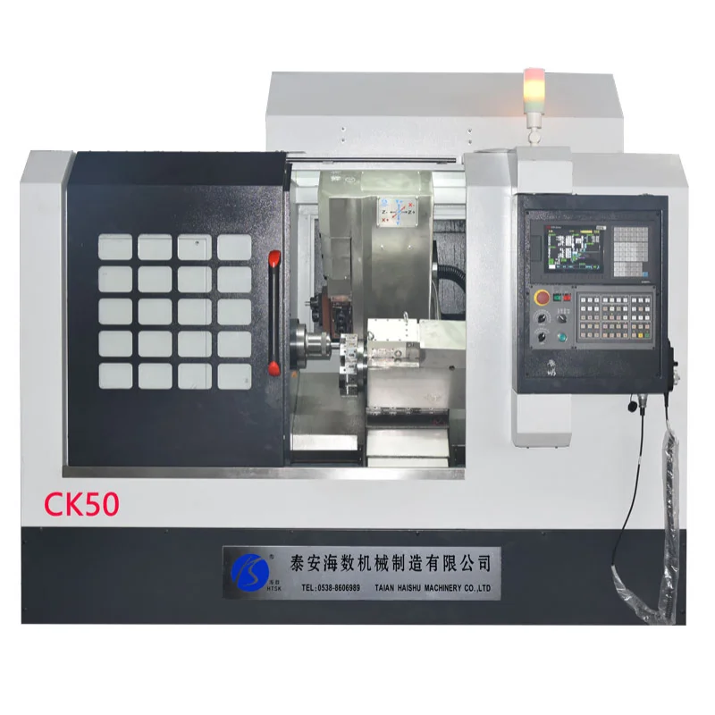 Professional CNC Machine Tool CK50 CNC Lathe for Precision Turning In Aerospace Industry