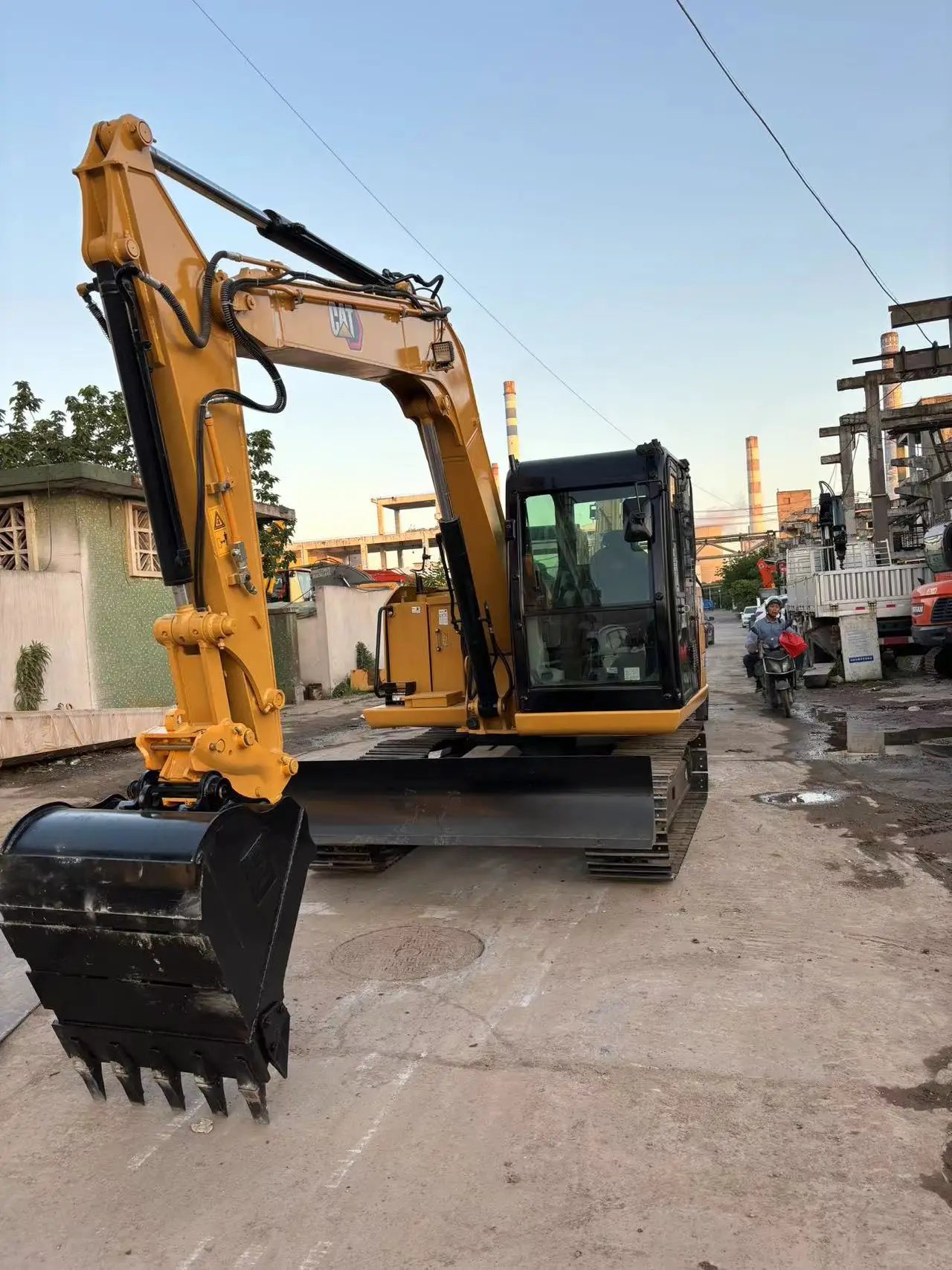 Used Caterpillar Mini Excavator Digger Crawler Tractor Caterpillar 307E 308D for Sale