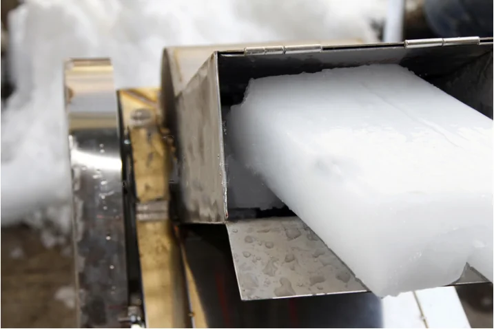 Heavy duty crusher ice maker machine industrial block ice crusher