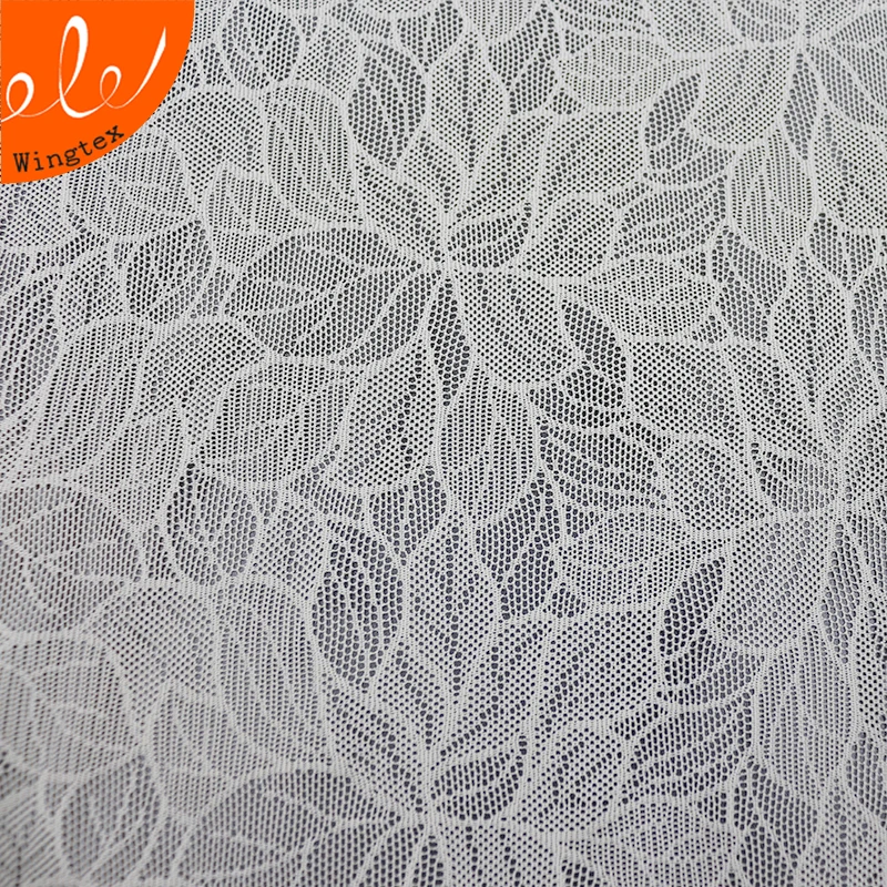 89 Nylon 11 Spandex Tulle Lace Fabric High-End Embroidery Luxury Lace Fabric 2023