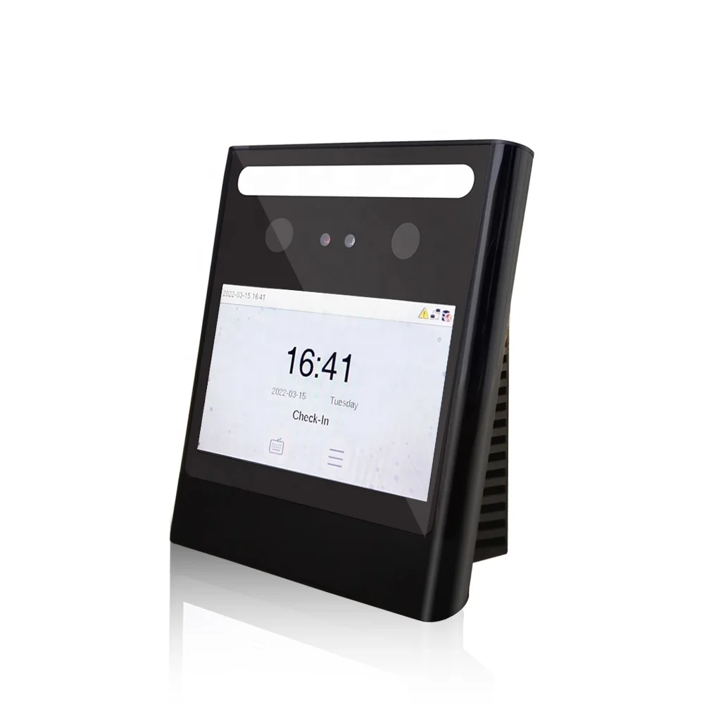 Face Recognition System Biometric Time Attendance Machine and RFID Card Access Control with built-in Battery Web Software FA1000