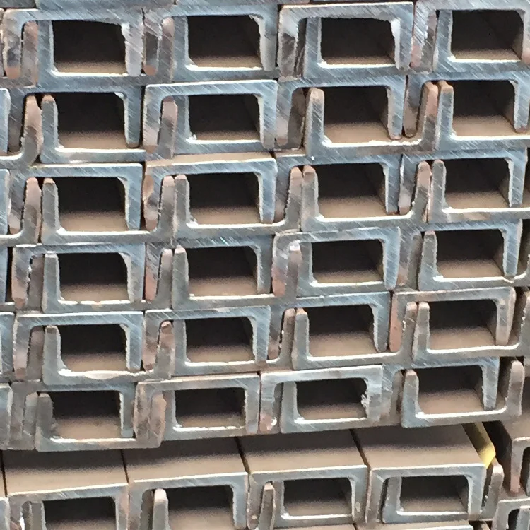 Low price sale steel strut channel silver galvanized steel channel