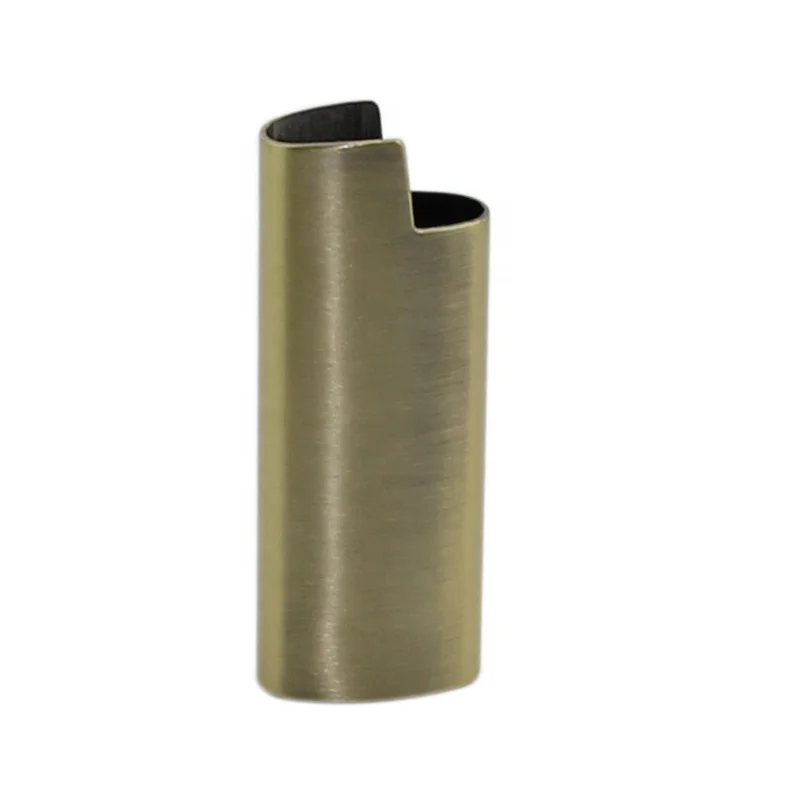 wholesale custom J5 lighter metal shell accessories metal shell Customized logo Lighter Cover Metal Lighter Sleeve