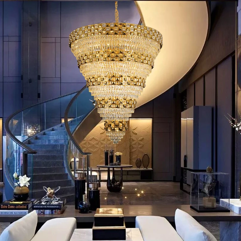 Hot Sales Modern Clear Glass Dining Room Led Chandelier Lustre De Cristal Modern