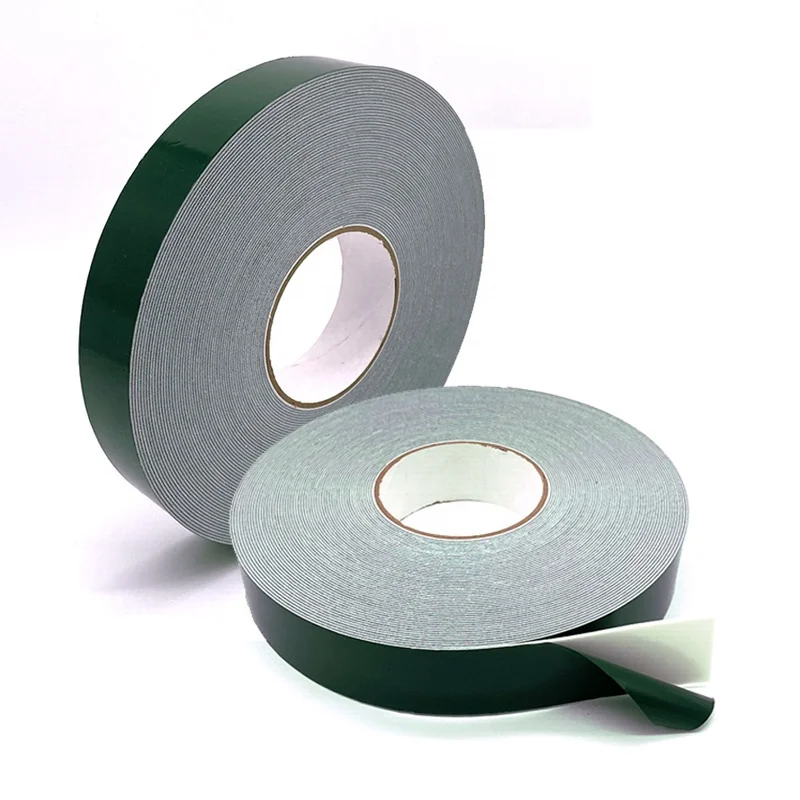 Custom EVA Foam Doublesided Coated Tape PE Heavy Duty Waterproof White Fingerboard Rubber Adhesive Double Sided Foam Tape
