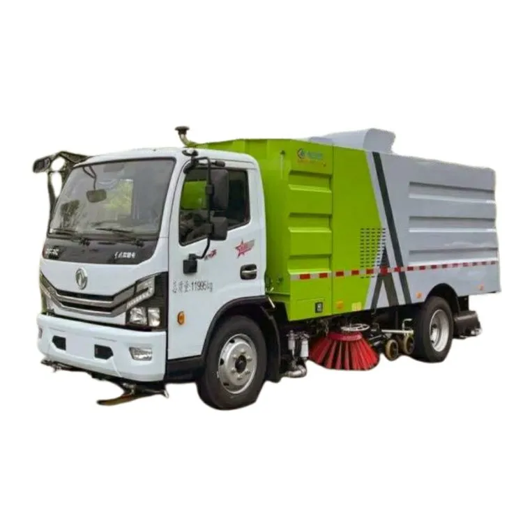 Подметальный грузовик 10 м3 DongFeng euro6 уличная уборочная машина для продажи