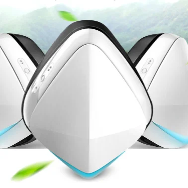 
 Умная уличная Защита лица PM2.5 HEPA фильтр электрический портативный мини-очиститель воздуха Маскировка лица  