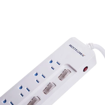 RA-6207 оптом, по 6 штук в лотах Детские слой электрические американский удлинитель розетка