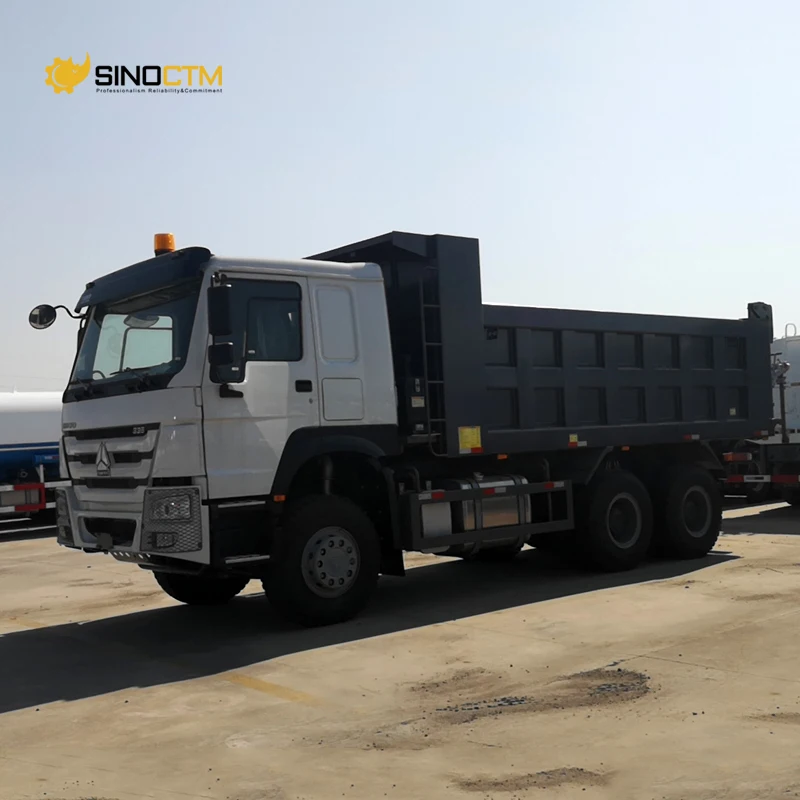 Heavy Duty 10-Wheel Dump Truck with 30 Ton Capacity for Construction Rubbish Hauling