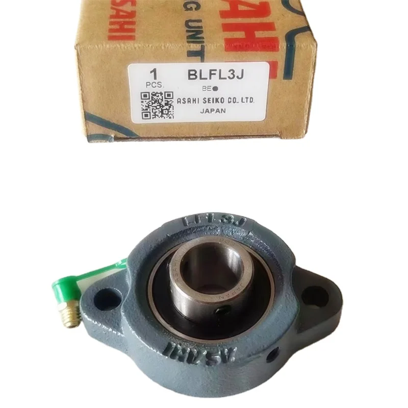 Japan Asahi Rhombus Shape Flange Bearing Pillow Block Bearing Housing Unit Blfl3J