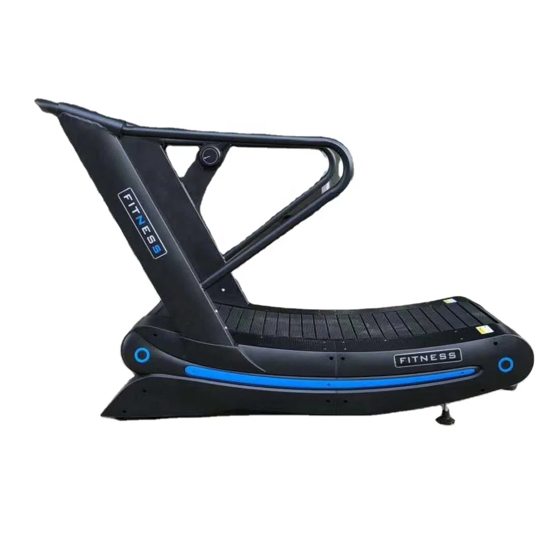 Treadmill home fitness machines fitness unpowered curved commercial manual treadmill