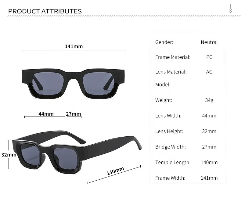 Private Label Square Jelly Gray Round Hip Hop Sung lasses Square Shape Multi Color Round Punk Leopard Metal Hinge Sun Glasses