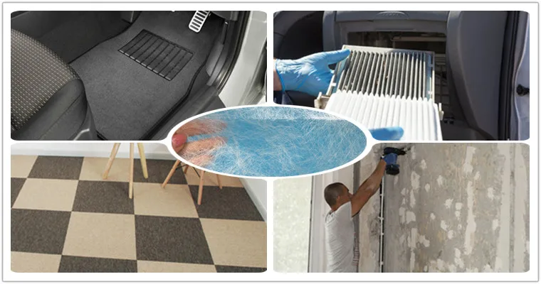 100gsm skeleton nonwoven bicomponent spunbond for carpet and air filtration