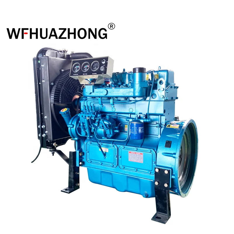Weifang  Ricardo engine water cooling  4100D Diesel Engine for generator set