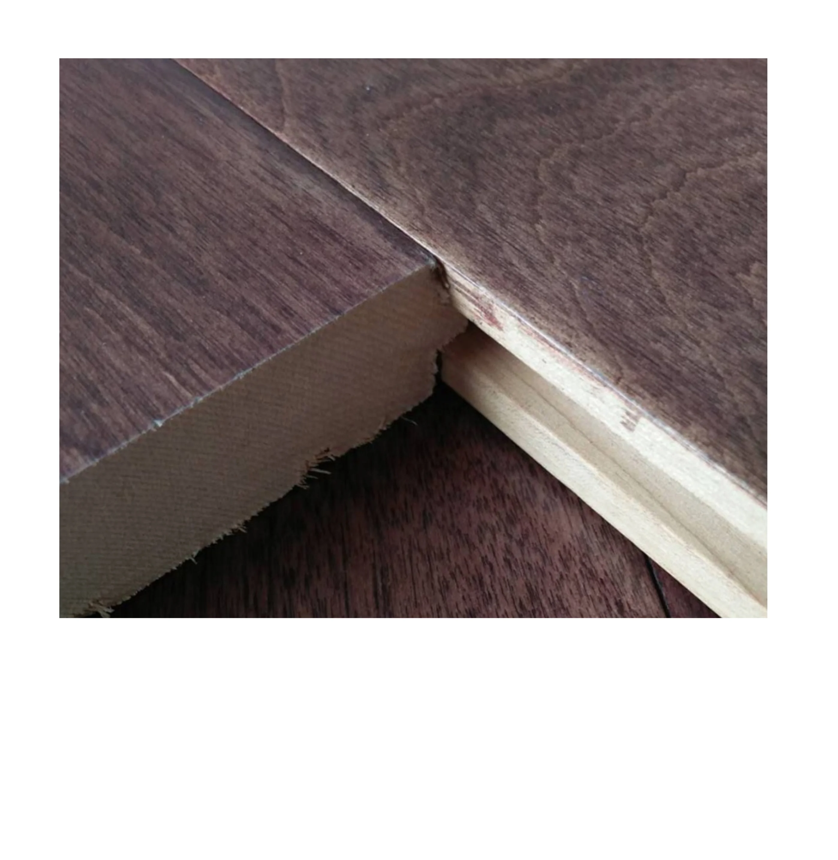 Natural Maple Wood Anti Scratch Sports Solid Wood Floors