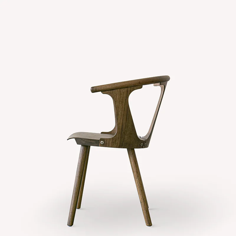 chair household solid wood stool retro Cafe Chair Swedish designer dining chair