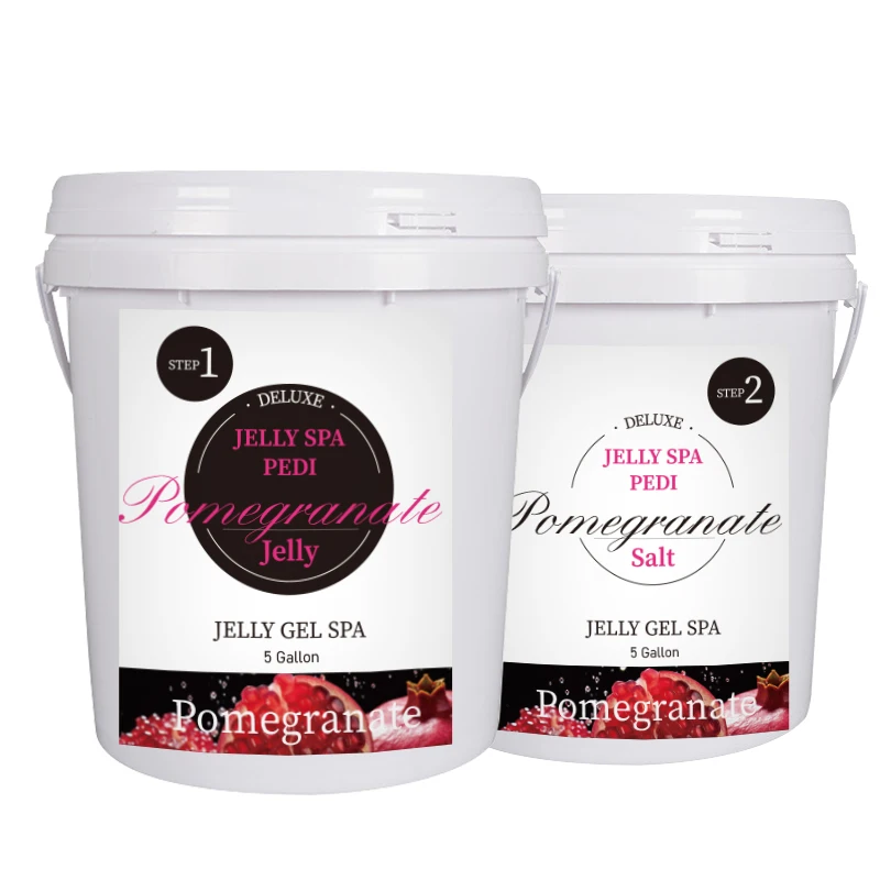 5 Gallon Jasmine Foot Peeling Skin Care Jelly Pedicure Kit Foot Scrub Soak Herbal Spa Pedicur Products Pedicure Kit