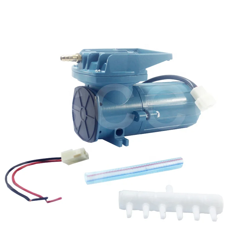 Resun DC air pump MPQ-905 12V by oxygen pump fish tank fish pond oxygenation pump