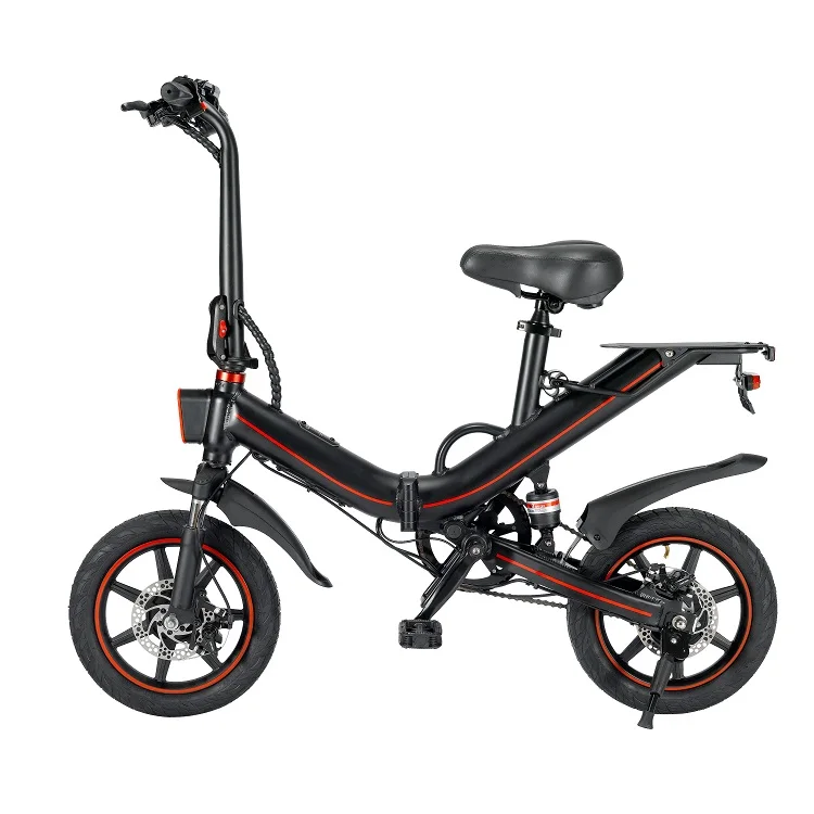 2020 Hottest V5 48 V 500 W 14 Inch 15 A  EU warehouse Drop shipping Electric Dirt Bike Bicycle For Adults