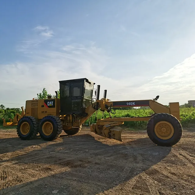 New Arrived Used Machinery CAT 140K  Motor Grader Good Price for Hot Sale in Shanghai