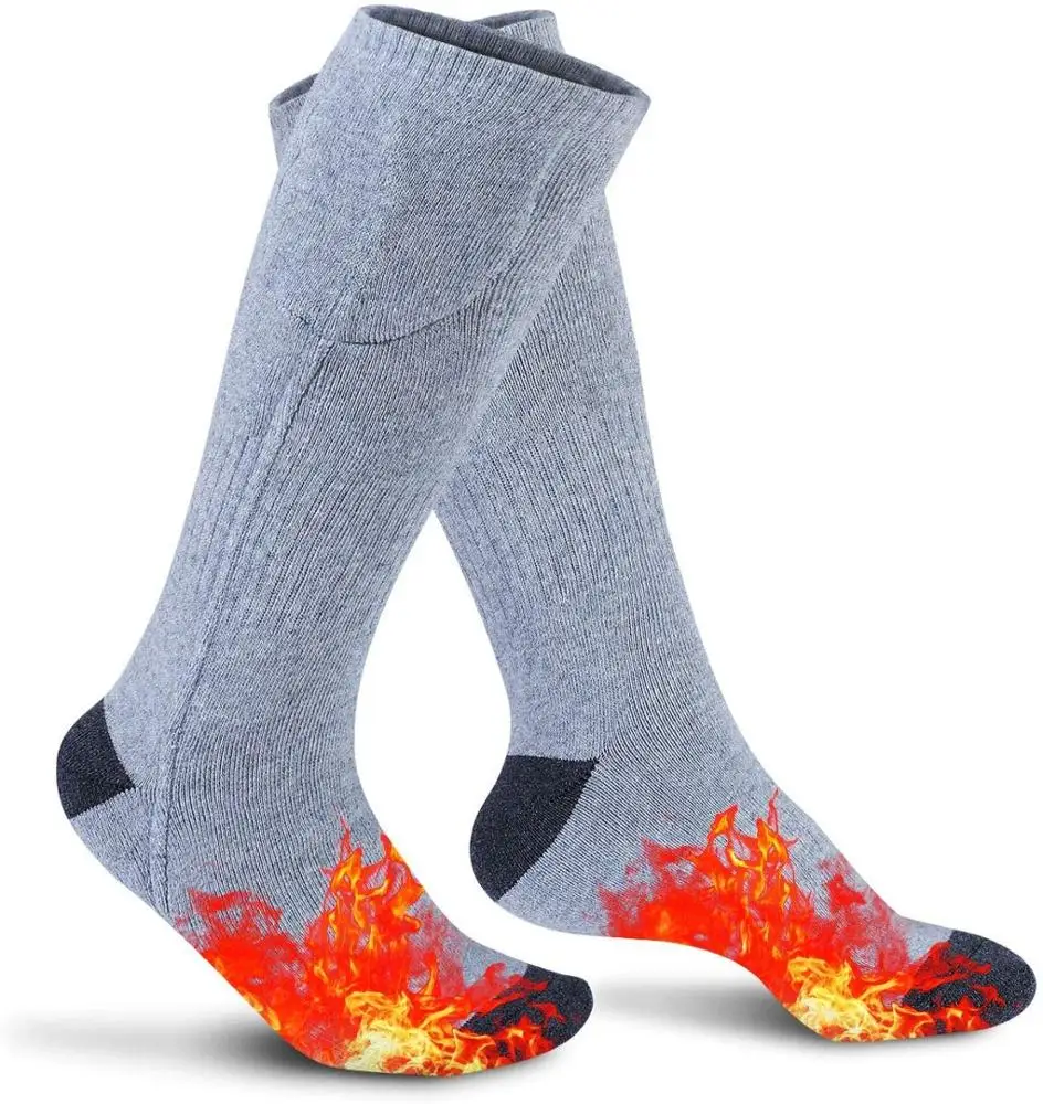 Winter Unisex  Heated Socks Rechargeable Battery Warm Health Breathable Heating Socks