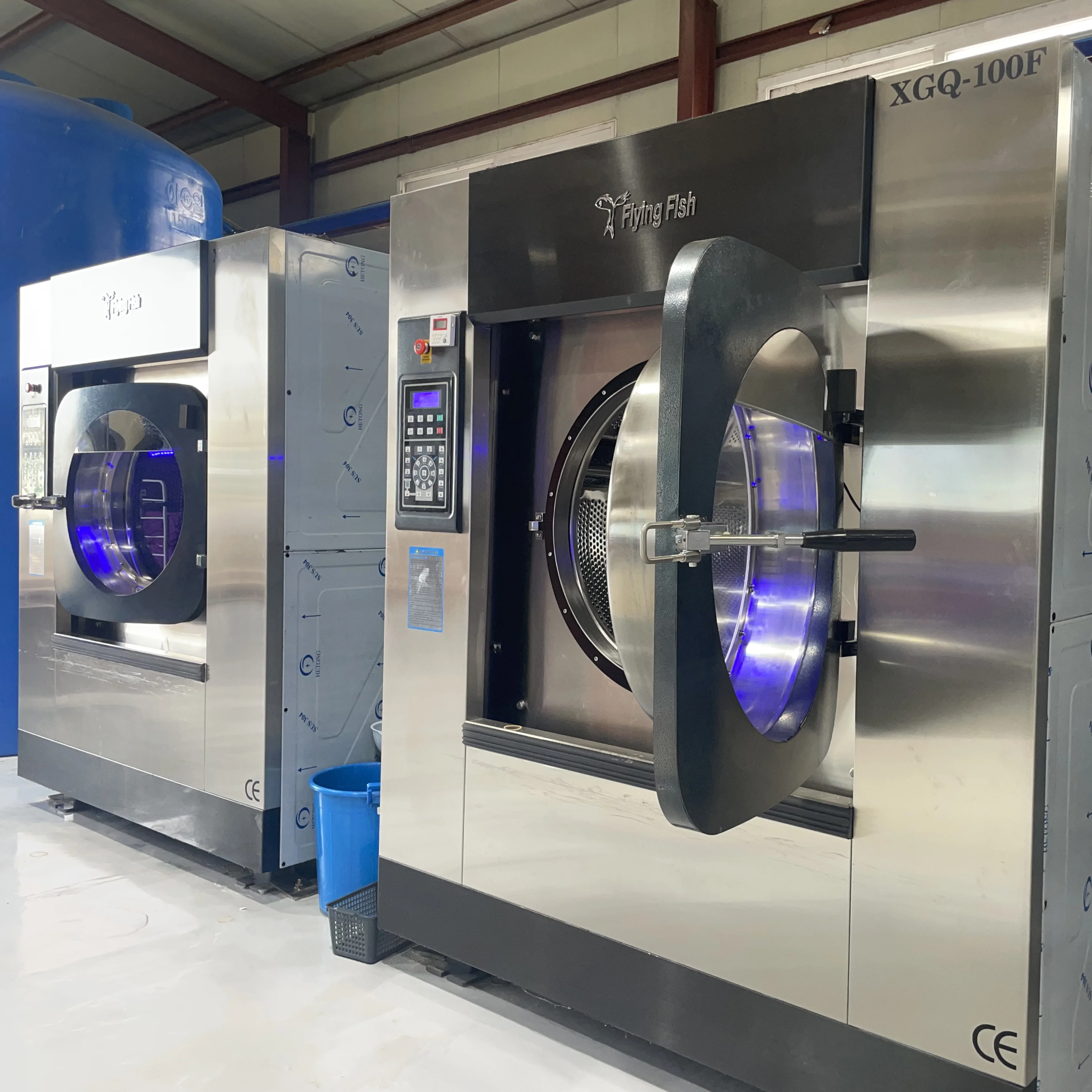 30KG 50KG 70KG 100KG Big Size Steam Electric Heating Industrial Washing Machine Automatic