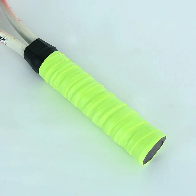 Bulk Sale Customized Colorful Non Slip Super Tacky Badminton Tennis Racket Grip Tape Pickleball Padel Racquet PU Overgrip