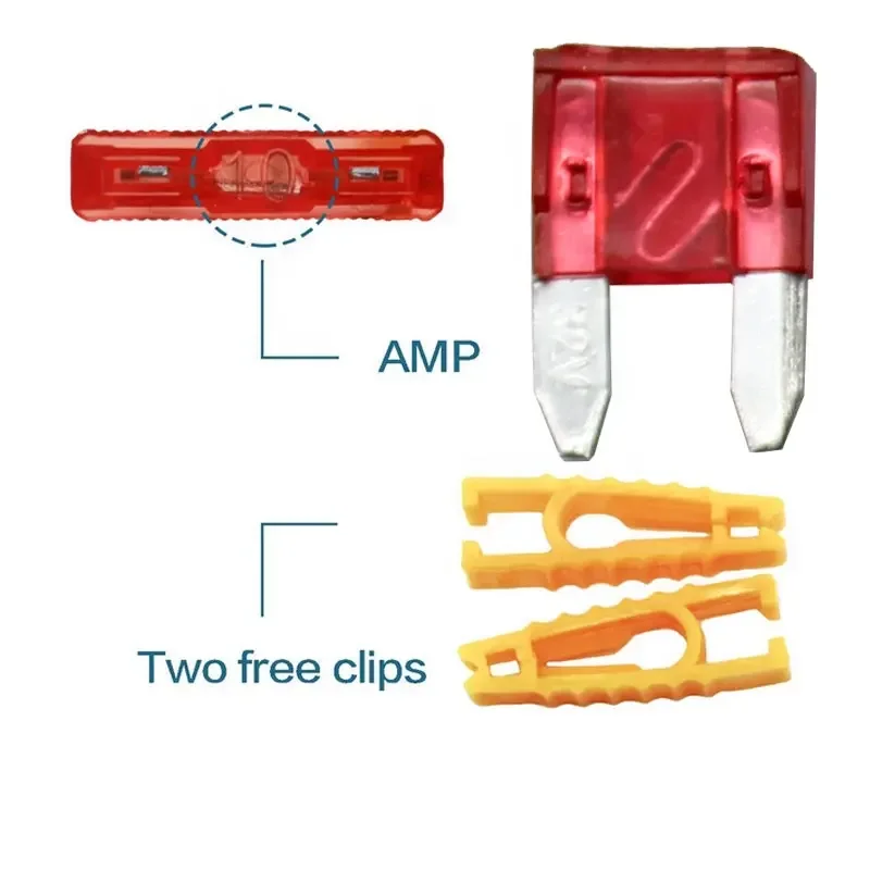 120 PCS Car Blade Fuses Assortment Kit - Standard & Mini & Low Profile Mini for Car Boat Truck SUV Automotive Replacement Fuses