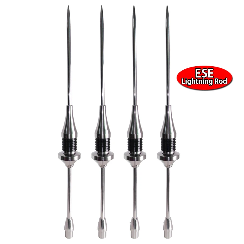 Wholesale Good Quality Custom Specification Air Terminal Grounding Lightning Protection ESE sky lightning rod for roof