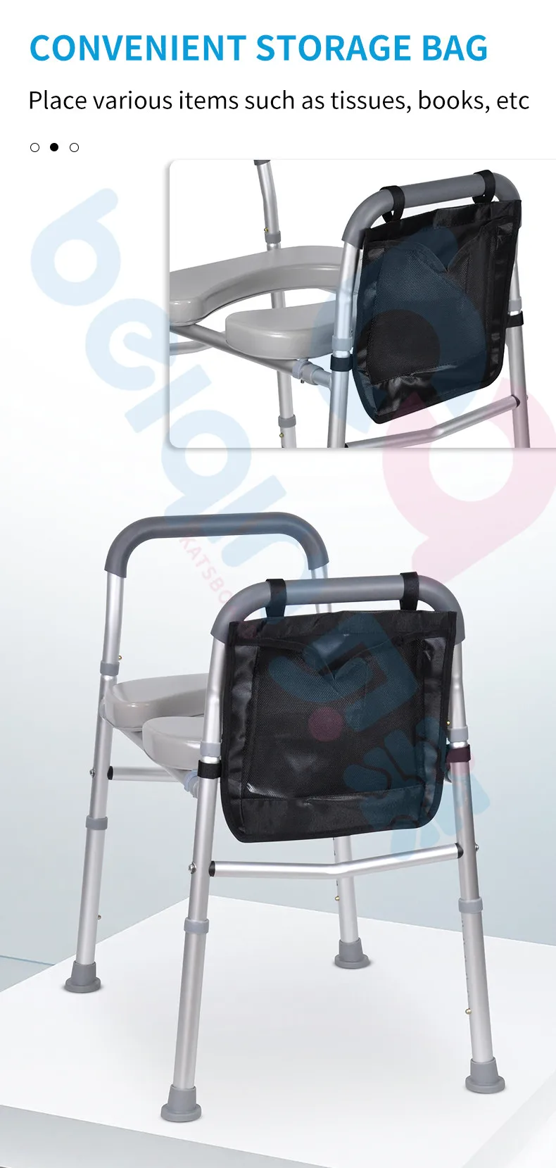 BQ7005D-1  Portable  adjustable meditation chair for disabled