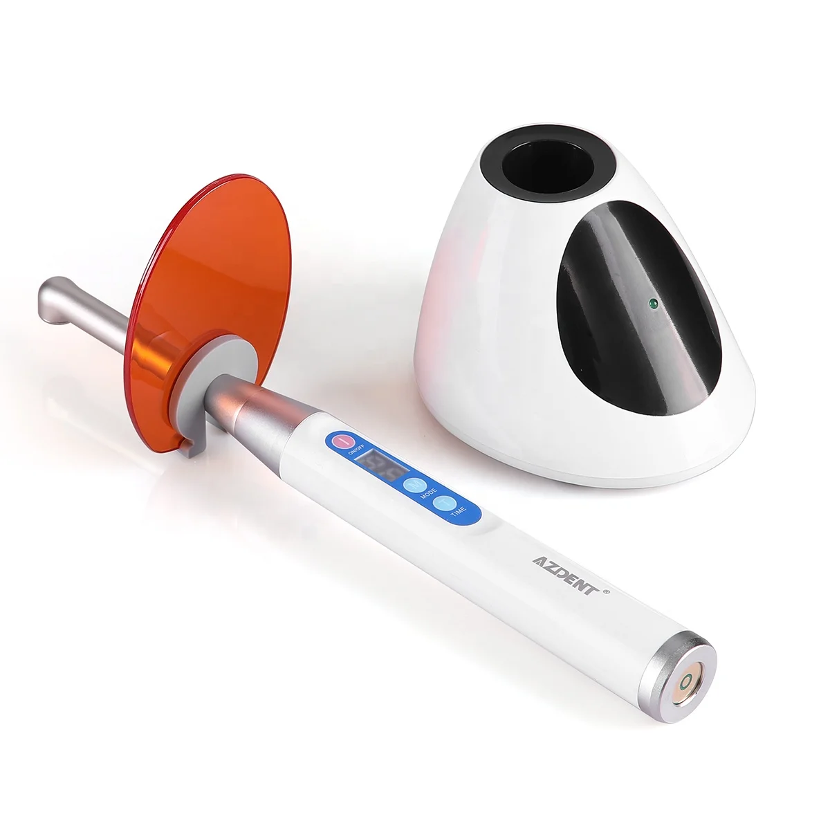 
 Фиолетовый цвет леча свет электрические зубные Беспроводная DTE Тип лампа отверждения УФ LED свет лечение лампы  