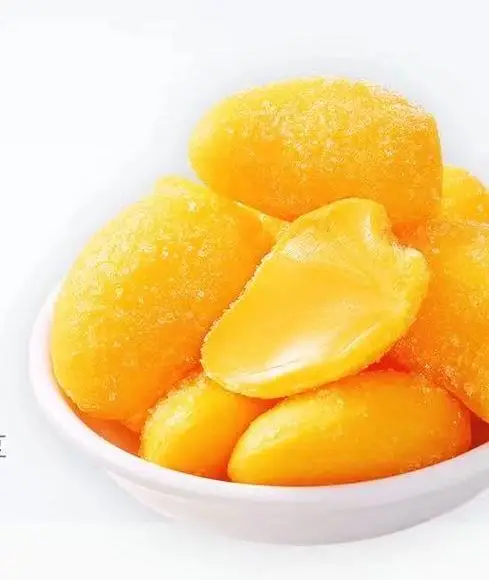 
Custom high quality mango flavored juice candy soft candy fruit sweets candy maker 