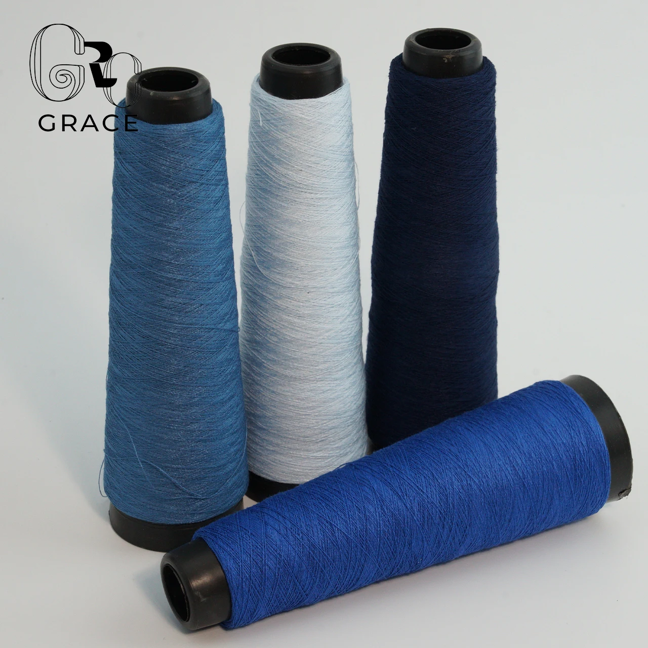 mercerized Cotton yarn Cone 60%Cotton 40%Viscose 30/2  Dyed mercerized Cotton yarn For Knitting