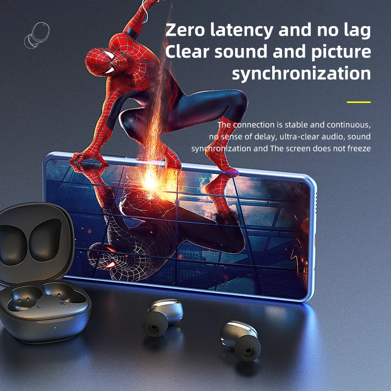 Factory Price Wholesale High Quality Low Latency HIFI TWS Wireless 5.3 Bluetooth Headphone Earbuds