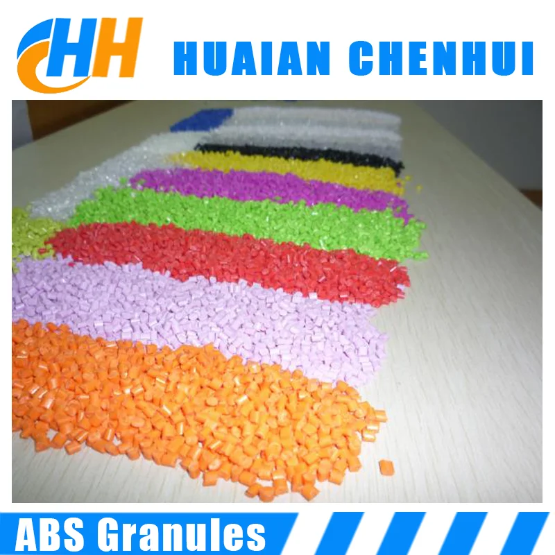 Milk white color ABS granule / Recycle Resin / ABS Black Granules