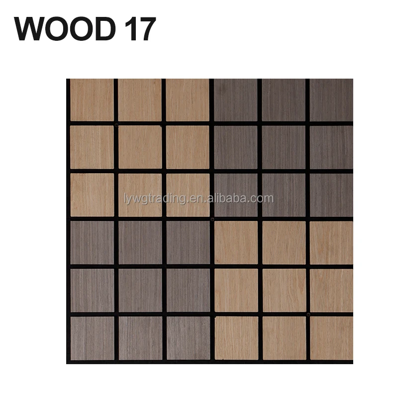 High Quality Wholesale Acoustic Panels Wood Board Polyester Fiber MDF Soundproof Material Wooden Wall Slat for USA