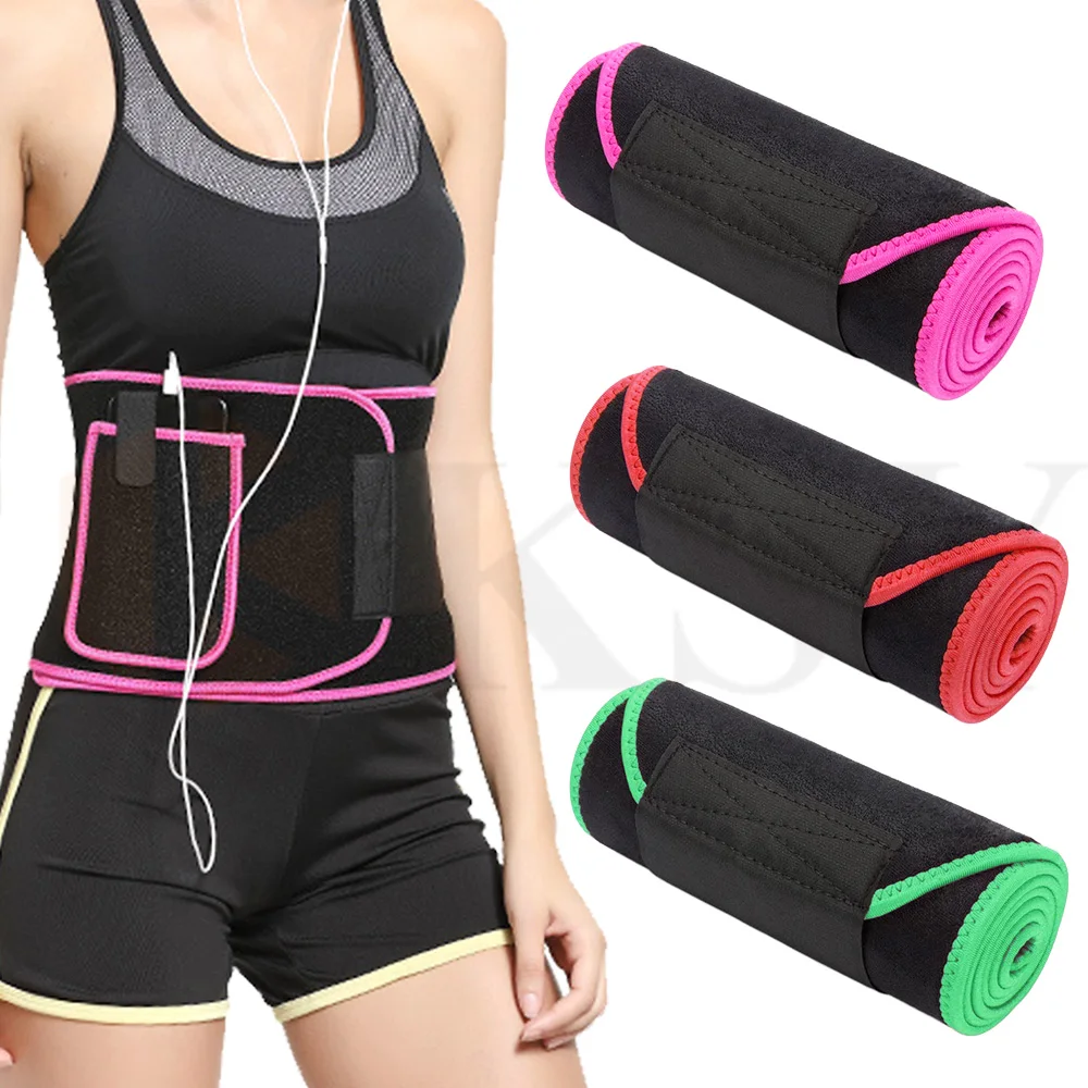 
Heat Belly Burner Waist Sauna Hot Sweat Slim Belt for Women Weight Loss 