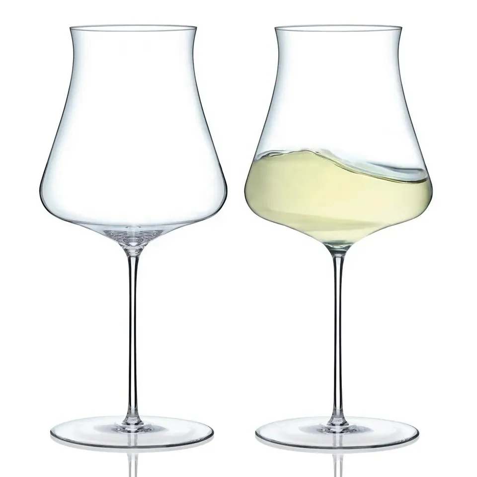 18oz Mouth blown Lead Free Dishwasher Safe Crystal SOMM Universal White Wine Glass
