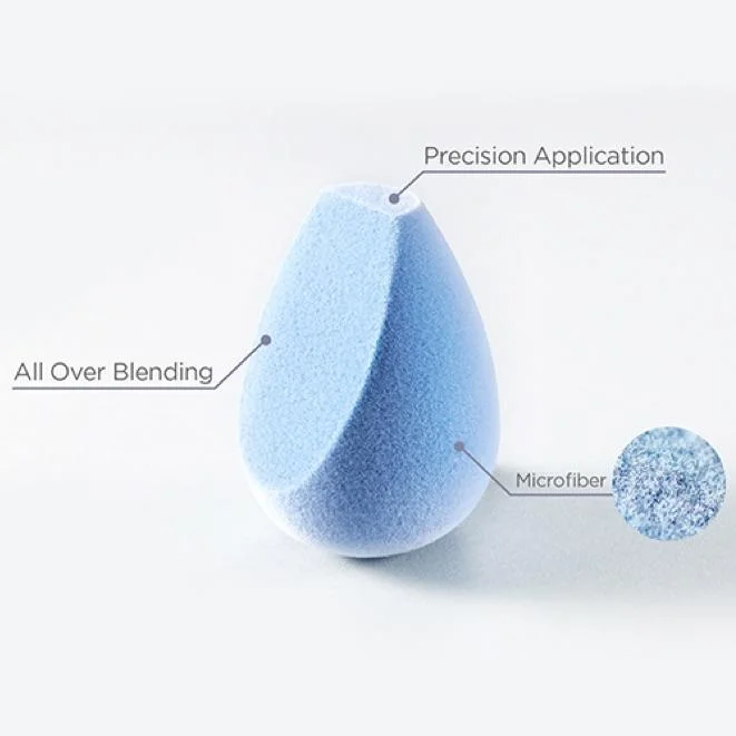 2022 New Arrivals Fuzzy Cosmetic Puff Velvet Beauty Sponge Blender Flocking Microfiber Miracle Powder Makeup Sponge