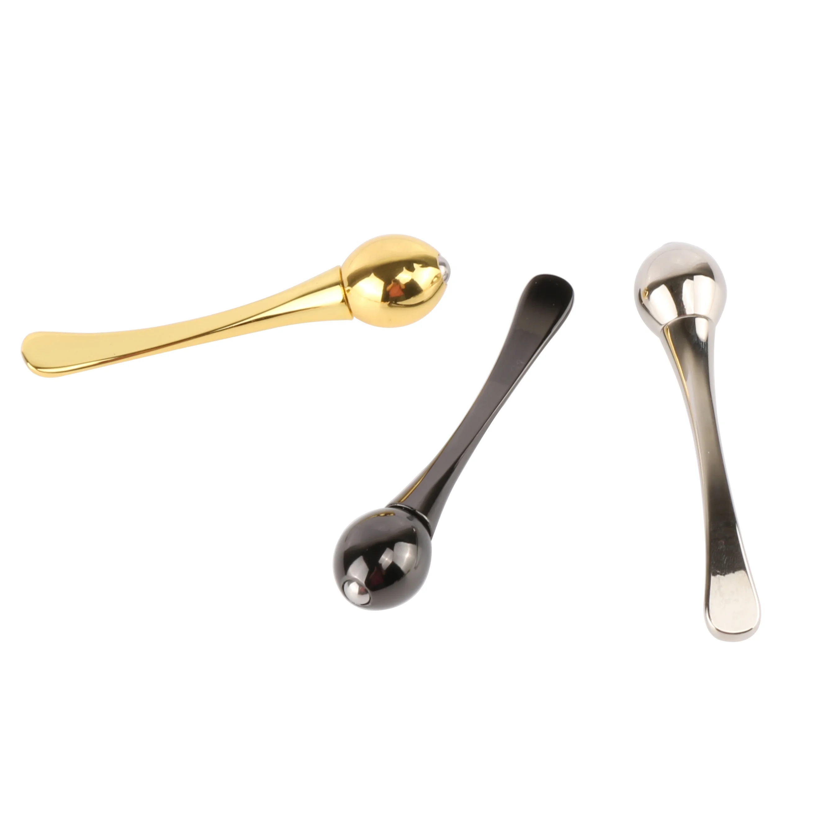 Металлическая Косметическая лопатка в наличии для крема, косметическая ложка, инструмент для крема для глаз, металлическая ложка