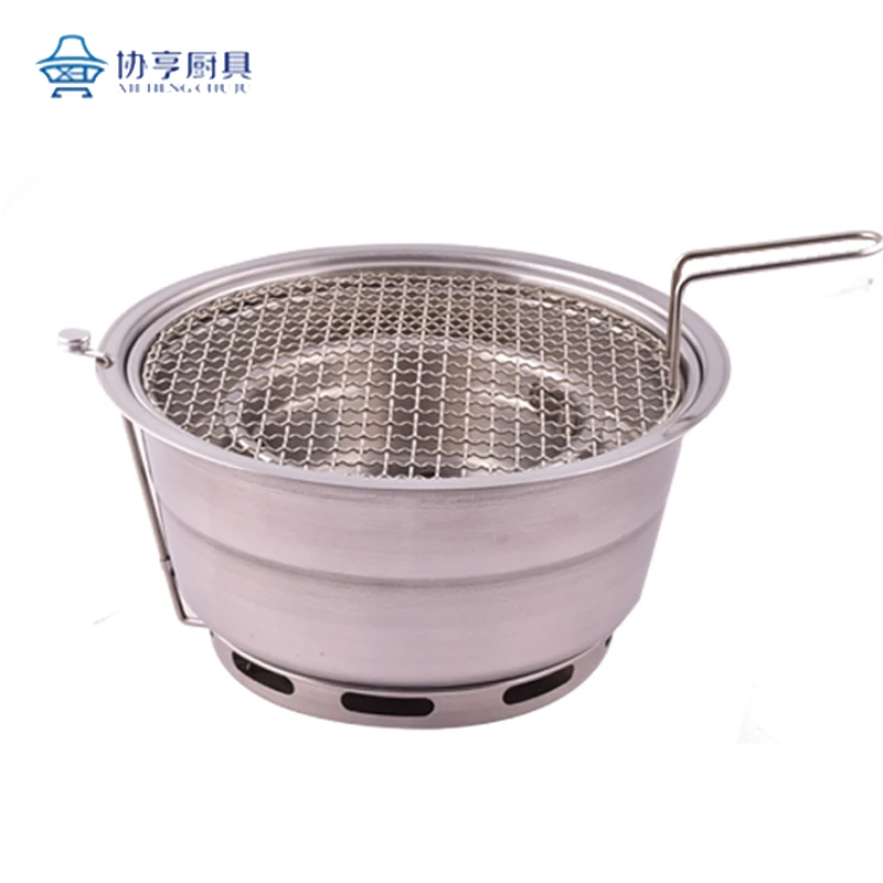 indoor charcoal bbq grillindoor Korean grill indoor table charcoal brazier grill with smokeless for restaurant