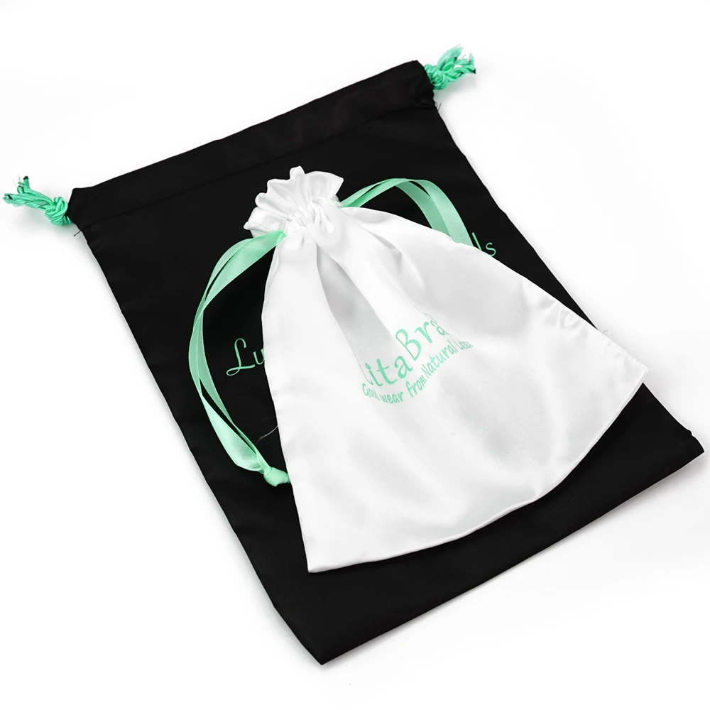 
Jewellery receiving bag bundle pocket satin bags custom logo 