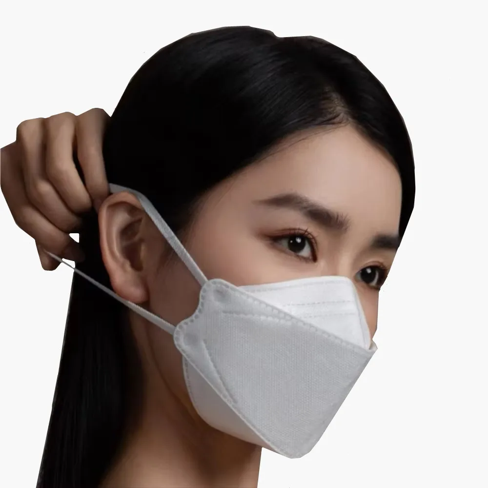 KF94 White Premium Dust Mask for Adults Individually Packaged Made in Korea Face Safety Respirator