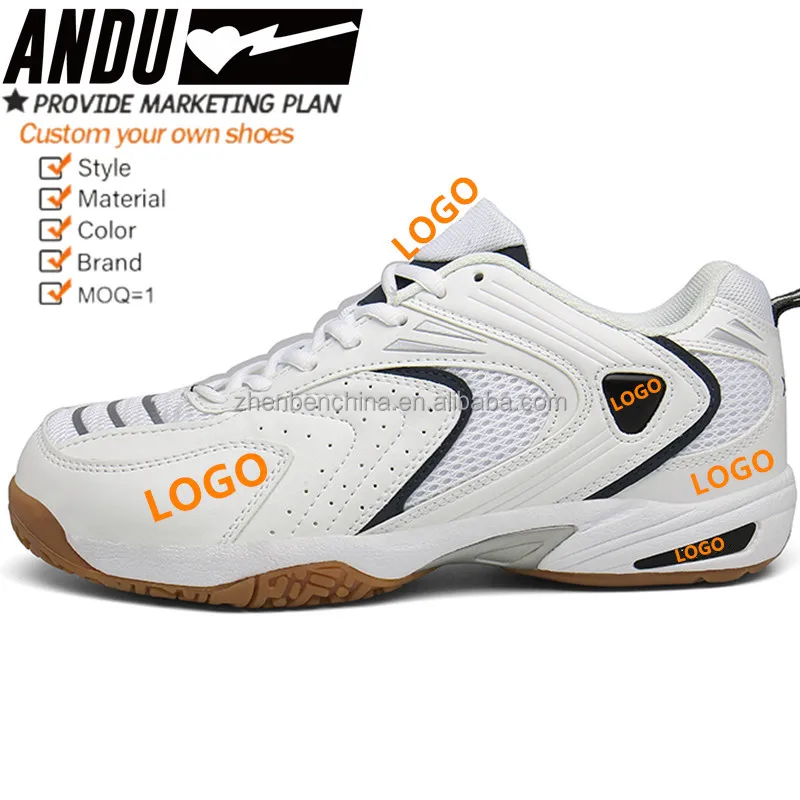 Oem High Quality Volleyball Badminton Shoe Non-Slip Custom Women Indoor Pickleball Shoes Table Tennis Shoes For Men