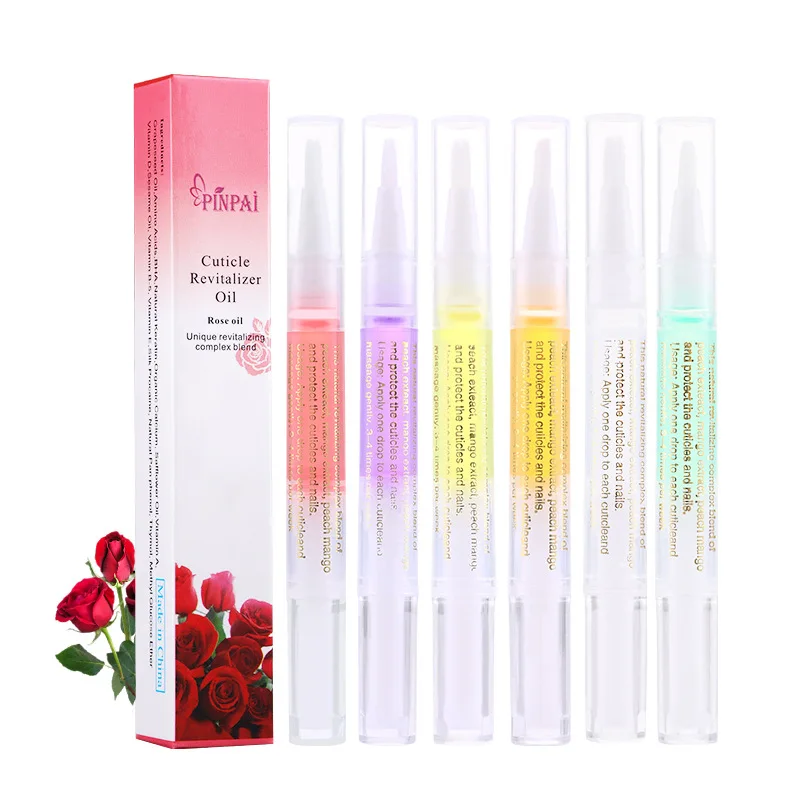 Wholesale Custom Nail Cuticle Oil Pen Private Label Fruity Smell Nail Revitalizing Nutrition Oil Pen Cuticle Revitalizer Oil Pen